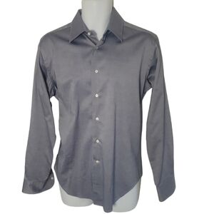 SAKS Fifth Avenue  Black Slim Fit Dress Shirt - Men's